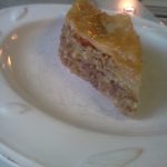 A slice of Baklava dessert image