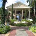 The entrance to the Royal Plantation in Jamaica