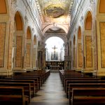 Church interior in Sorrento, Italy image