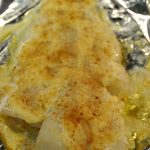 baked cod fillet image