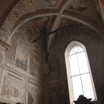 alter in a pienza italy church