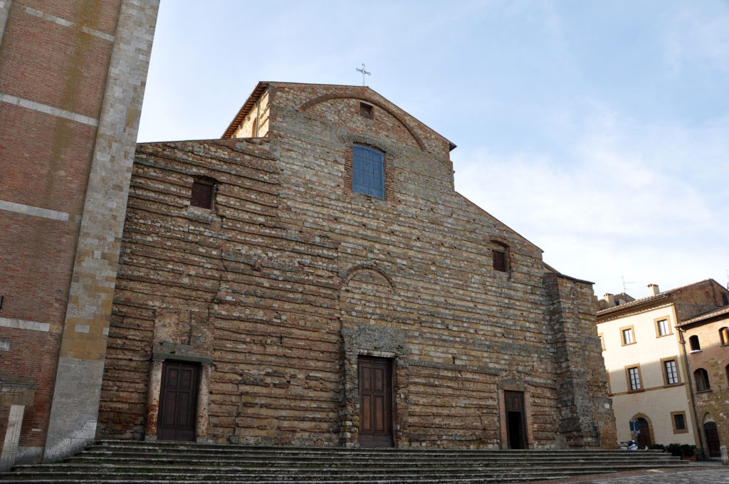 The duomo in montepulciano