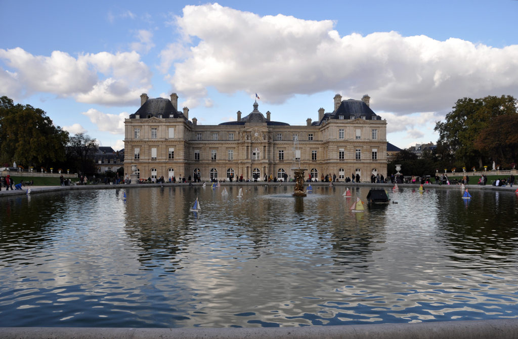 Luxembourg Palace and Garden in Paris