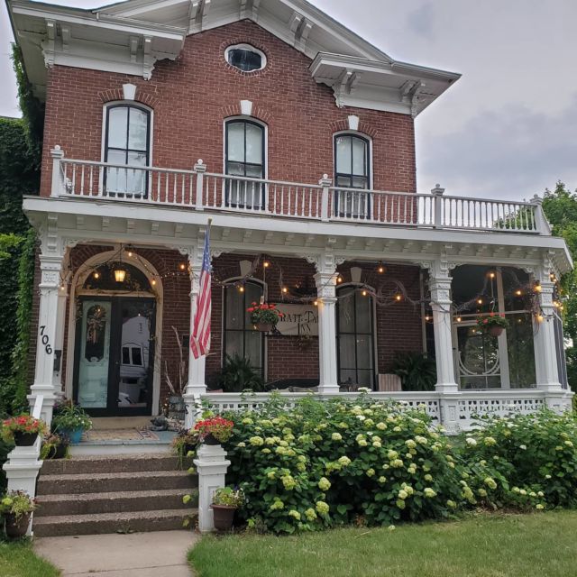 If you have the chance to visit Red Wing, MN, consider staying at the Pratt Taber B&B, pratttaber.com. Great location, breakfast, wine, and the hosts are wonderful! #redwing, #pratttaberinn, #minnesota, #bedandbreakfast, #visitminnesota,